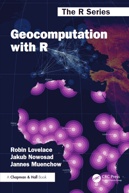 The geocompr ed2 book cover